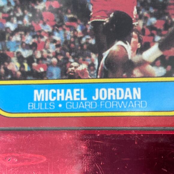REPRINT Michael Jordan Rookie Card 1 of 10,000 Sports Stars USA Basketball - Picture 6 of 6